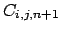 $ C_{i,j,n+1}$